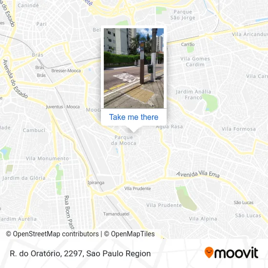 R. do Oratório, 2297 map