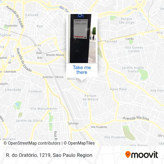 R. do Oratório, 1219 map
