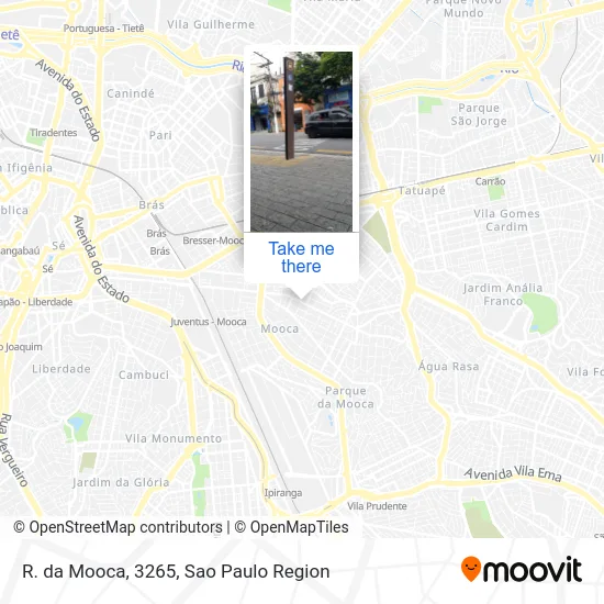 R. da Mooca, 3265 map