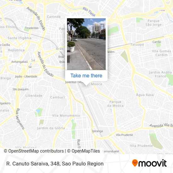 R. Canuto Saraiva, 348 map