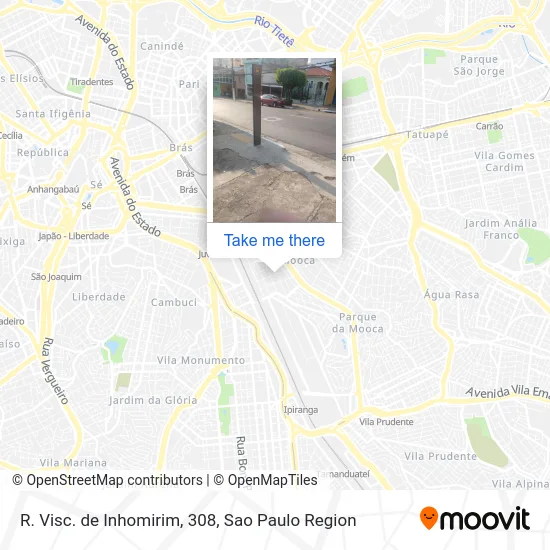 R. Visc. de Inhomirim, 308 map