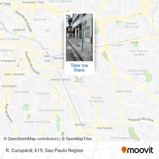 R. Curupacê, 619 map