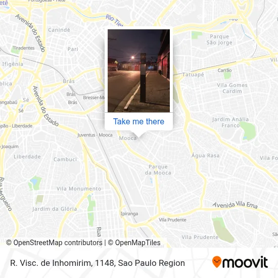 R. Visc. de Inhomirim, 1148 map