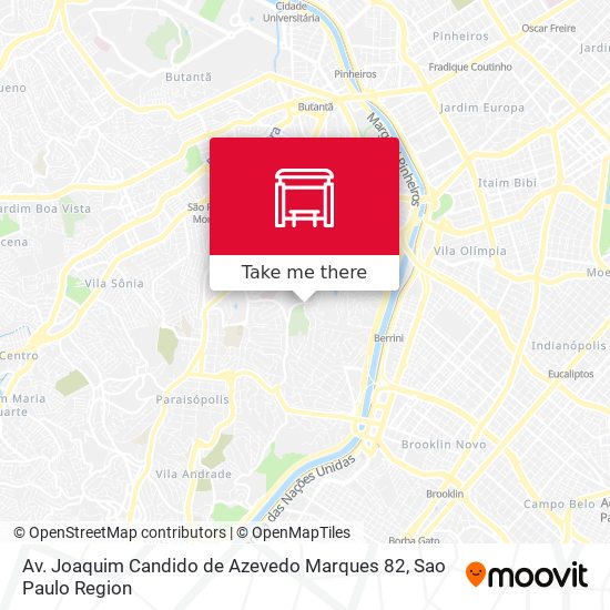 Av. Joaquim Candido de Azevedo Marques 82 map