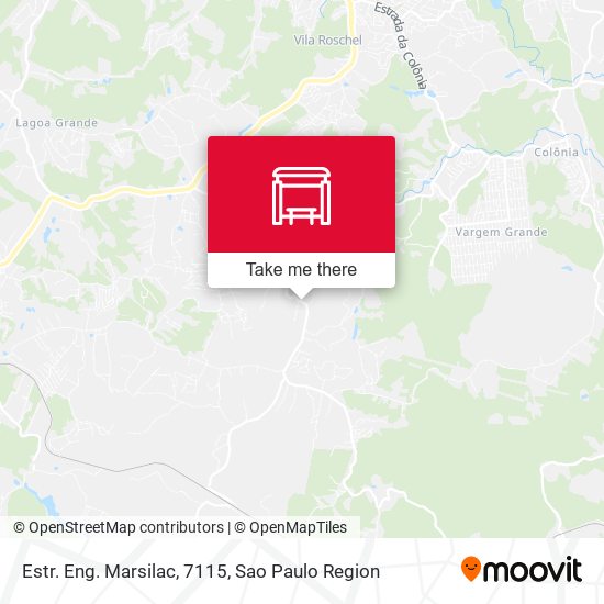 Estr. Eng. Marsilac, 7115 map