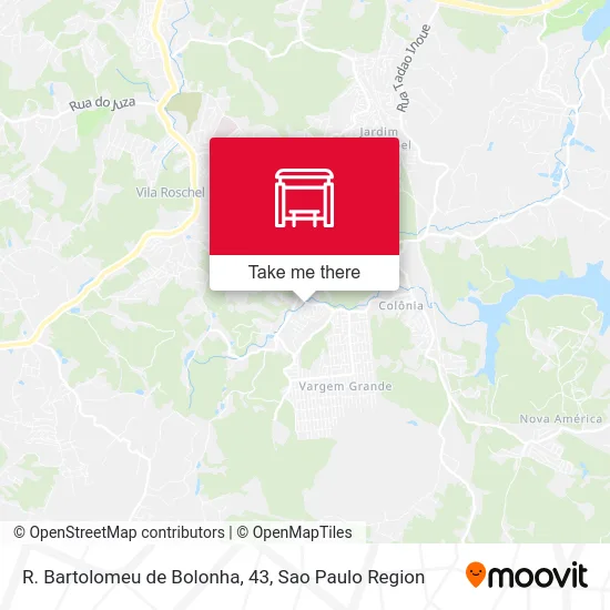 R. Bartolomeu de Bolonha, 43 map