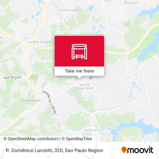 R. Domênico Lanzetti, 320 map