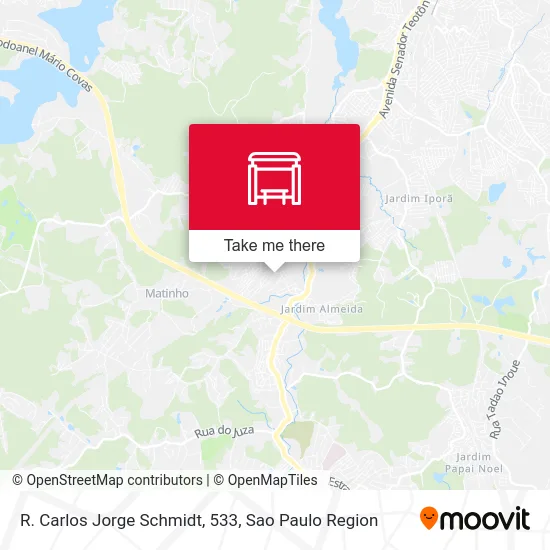 R. Carlos Jorge Schmidt, 533 map