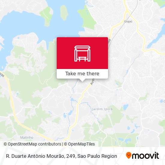 R. Duarte Antônio Mourão, 249 map