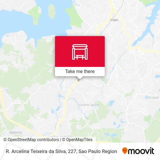 R. Arcelina Teixeira da Silva, 227 map