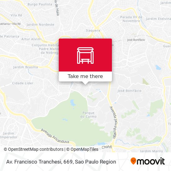 Av. Francisco Tranchesi, 669 map