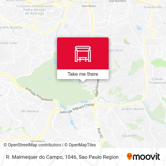 R. Malmequer do Campo, 1046 map