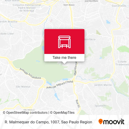 R. Malmequer do Campo, 1007 map