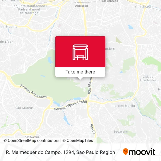 R. Malmequer do Campo, 1294 map