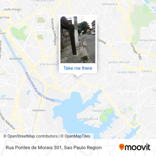 Rua Pontes de Morais 301 map