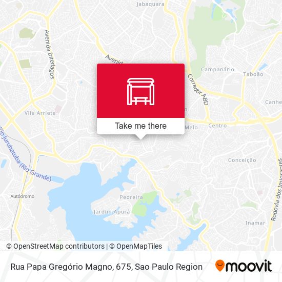 Rua Papa Gregório Magno, 675 map
