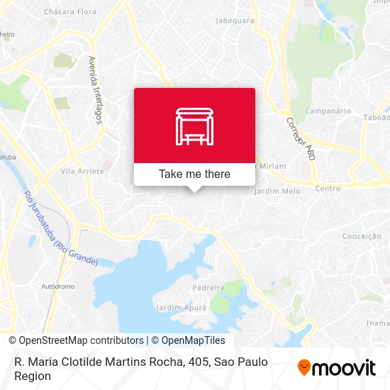 R. Maria Clotilde Martins Rocha, 405 map
