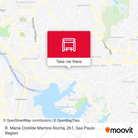 R. Maria Clotilde Martins Rocha, 261 map
