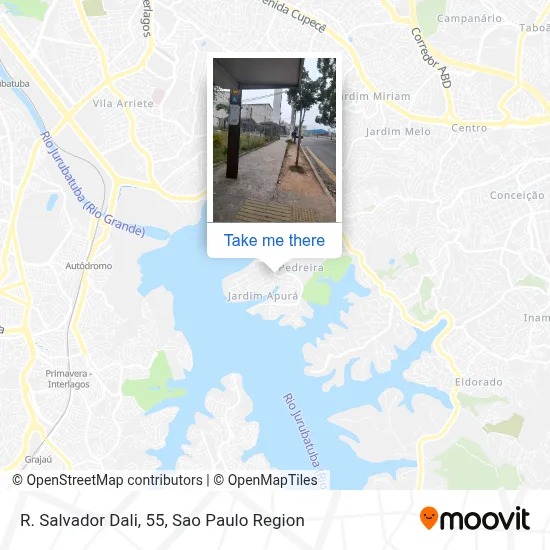 R. Salvador Dali, 55 map