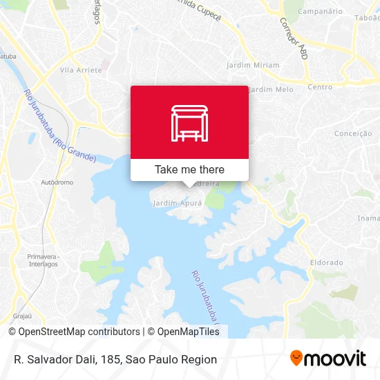 R. Salvador Dali, 185 map