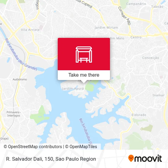 R. Salvador Dali, 150 map