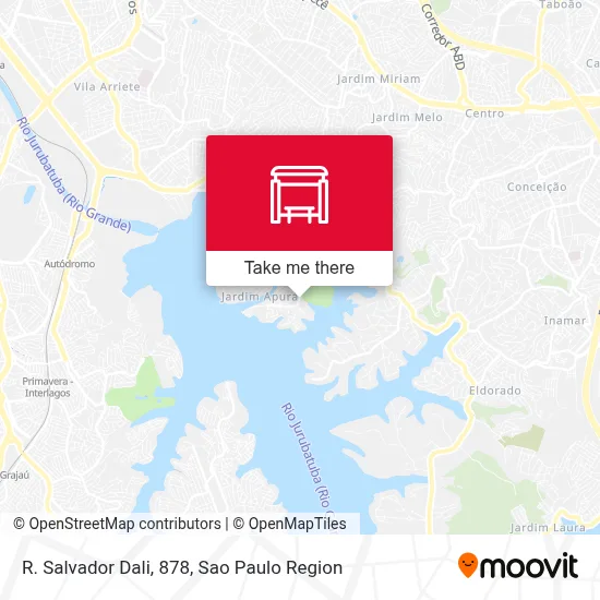 R. Salvador Dali, 878 map