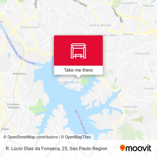 R. Lúcio Dias da Fonseca, 25 map