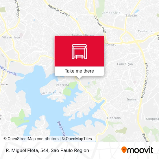 R. Miguel Fleta, 544 map