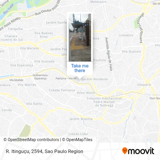 R. Itinguçu, 2594 map