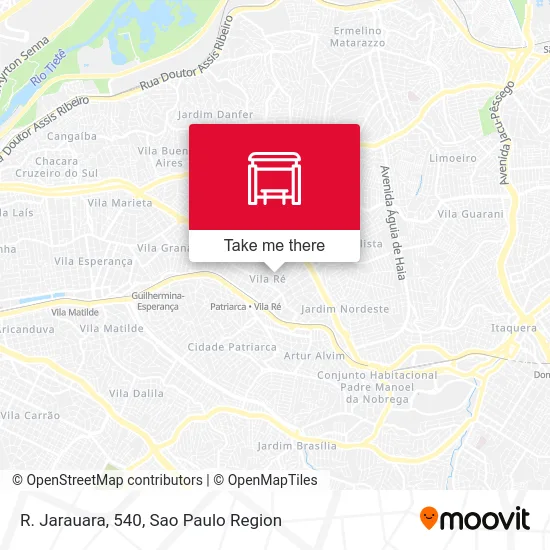 R. Jarauara, 540 map