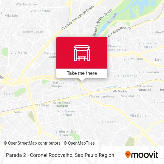 Parada 2 - Coronel Rodovalho map