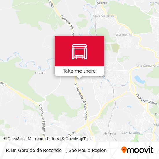 R. Br. Geraldo de Rezende, 1 map