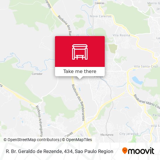 R. Br. Geraldo de Rezende, 434 map