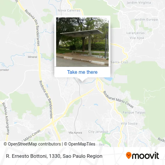 R. Ernesto Bottoni, 1330 map