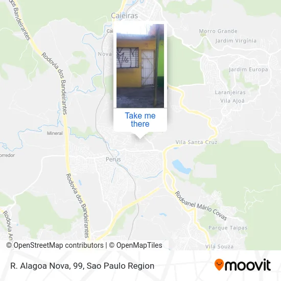 R. Alagoa Nova, 99 map