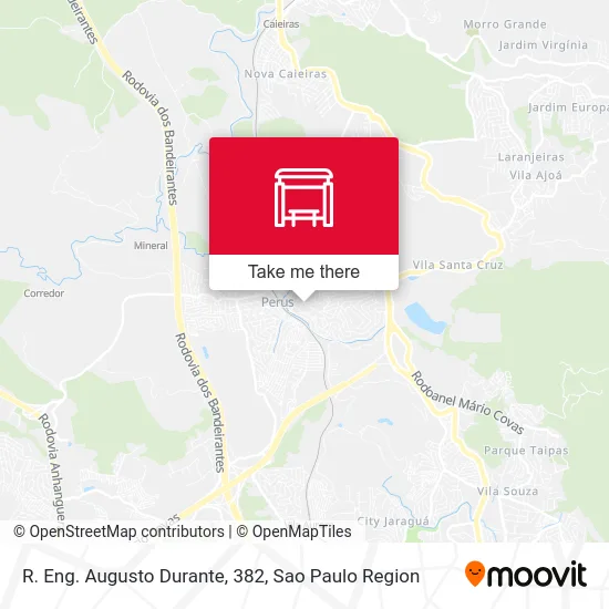 R. Eng. Augusto Durante, 382 map