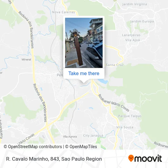 R. Cavalo Marinho, 843 map