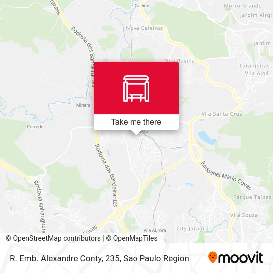 R. Emb. Alexandre Conty, 235 map