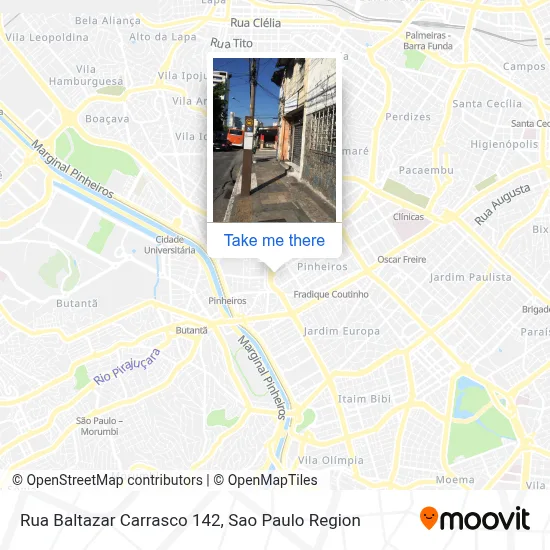 Rua Baltazar Carrasco 142 map