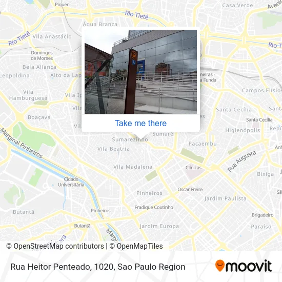Rua Heitor Penteado, 1020 map