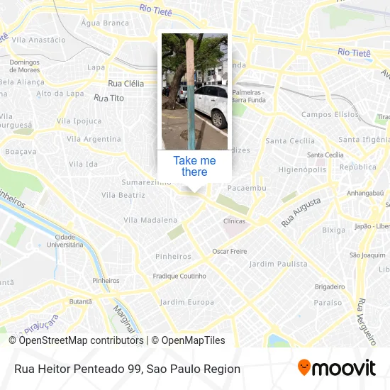 Rua Heitor Penteado 99 map
