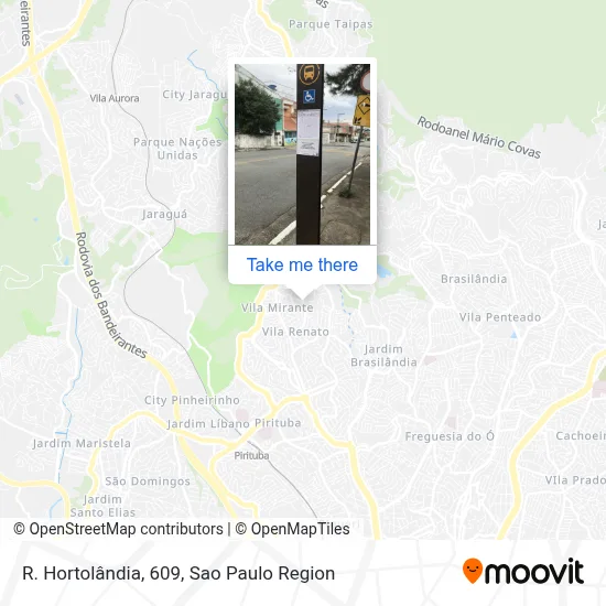 R. Hortolândia, 609 map