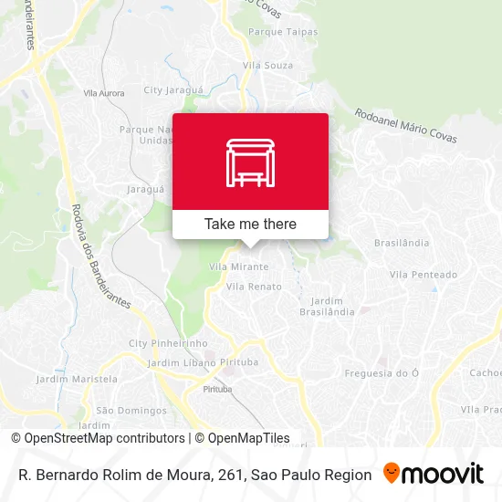 R. Bernardo Rolim de Moura, 261 map