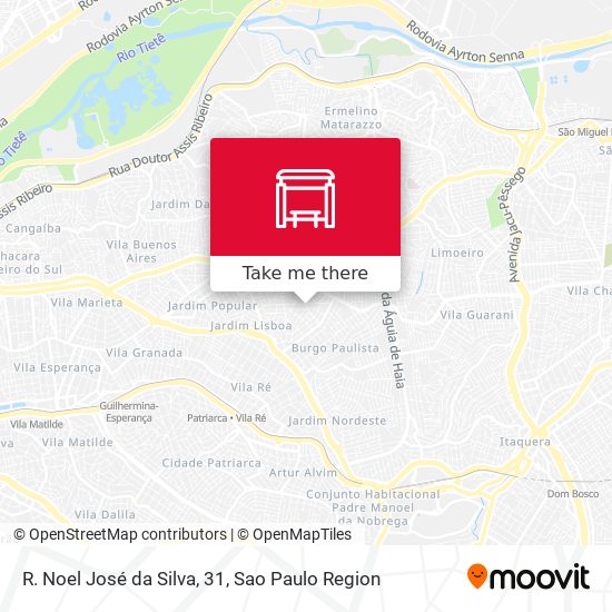 R. Noel José da Silva, 31 map