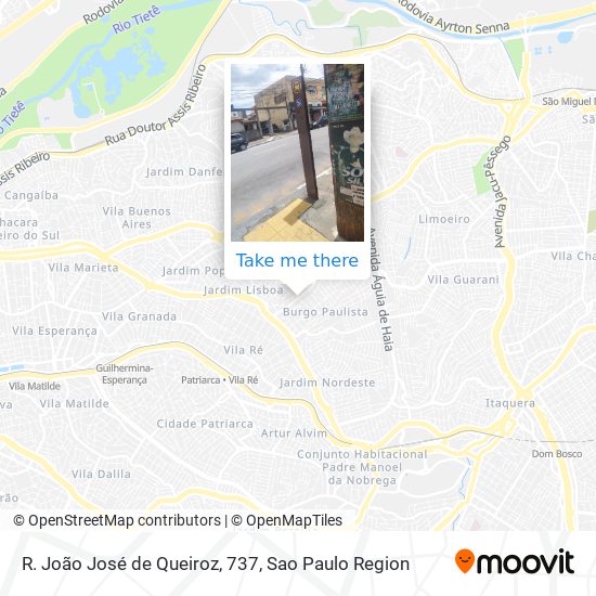 R. João José de Queiroz, 737 map