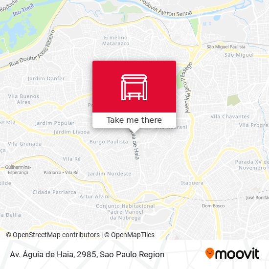 Av. Águia de Haia, 2985 map