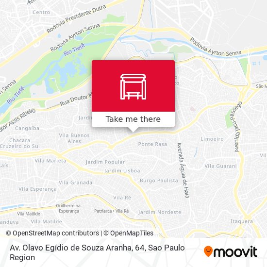 Av. Olavo Egídio de Souza Aranha, 64 map