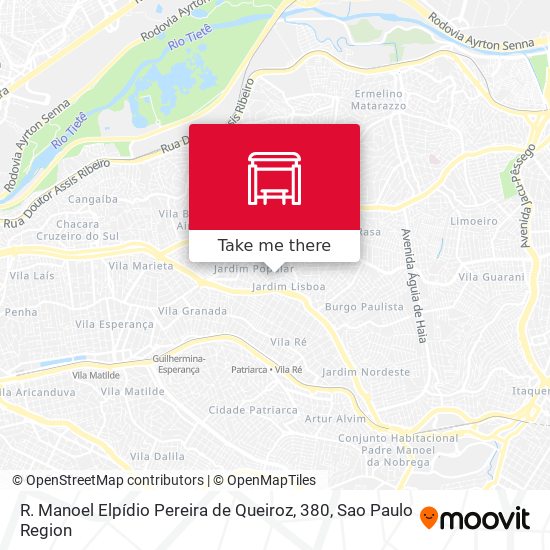 R. Manoel Elpídio Pereira de Queiroz, 380 map