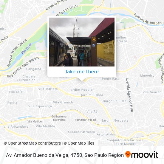 Mapa Av. Amador Bueno da Veiga, 4750