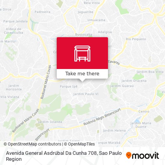 Avenida General Asdrúbal Da Cunha 708 map